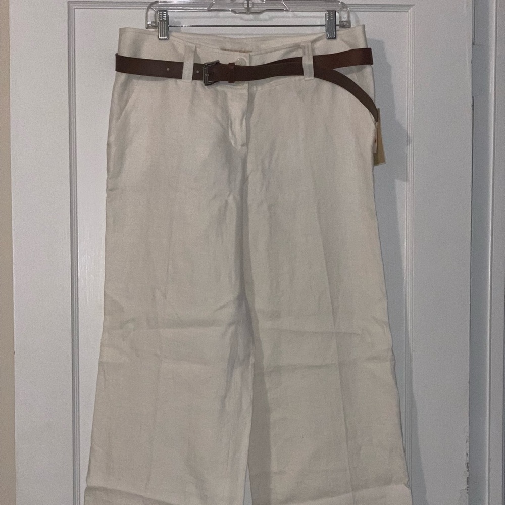 COPY - Michael Kors Wide Leg Linen Pants